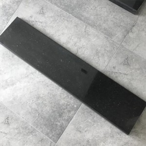 天然人造过门石黑沙金门槛石